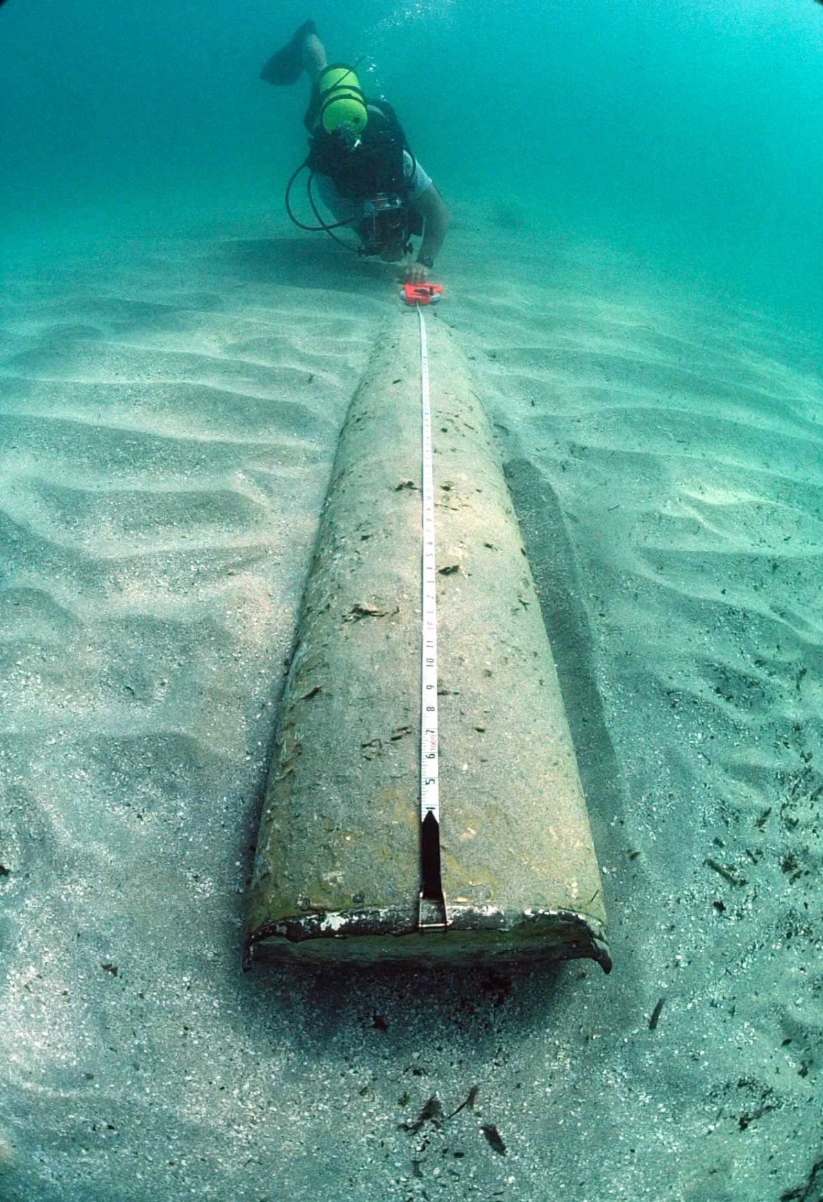 big long bomb underwater